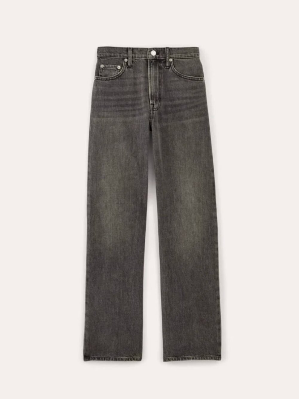 Everlane Cheeky Straight Jean in Stormy Ash